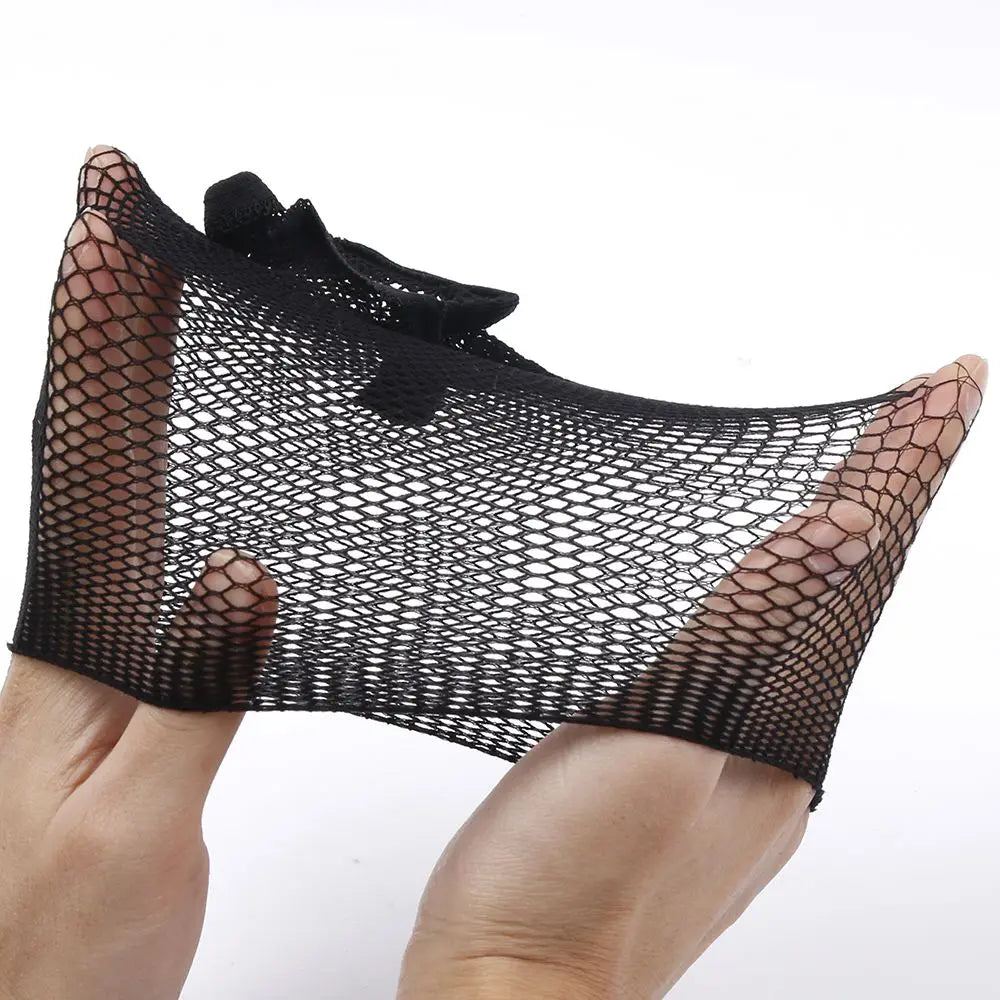 Women Hair Wigs Stocking Cap Weaving Mesh Net Fishnet Ladies Elastic Wig Caps For Weaving Wig Caps & Hairnets Reshowbeauty
