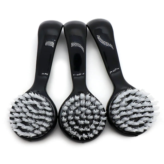 5Pcs/Bag Black Nail Art Brushes With Plastic Handle Soft Hair Nails Products Cleaning Dust Manicure Nails Accessories And Tools