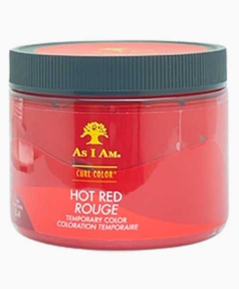 As I Am Curl Color Hot Red Temporary Color 182g