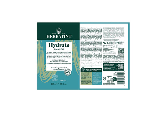 Herbatint Hydrate Shampoo 260ml