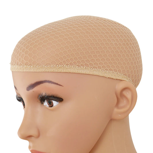 Women Hair Wigs Stocking Cap Weaving Mesh Net Fishnet Ladies Elastic Wig Caps For Weaving Wig Caps & Hairnets Reshowbeauty